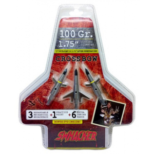 Swhacker Crossbow Broadheads 100 gr. 1.75 in. 3 pk.