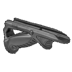 FAB Defense FXPTKB PTK Ergonomic Pointing Grip Angled w/Additional Storage Compartment Black Polymer