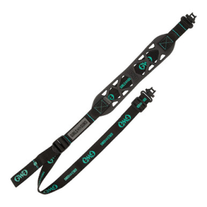 Girls With Guns 8274 Black Label made of Black Rubber with 22.50"-39" OAL, Swivels & Adjustable Design for Rifles