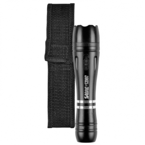Sabre Maximum Strength Tactical Stun Gun 2.517 uC with LED Flashlight and Holster