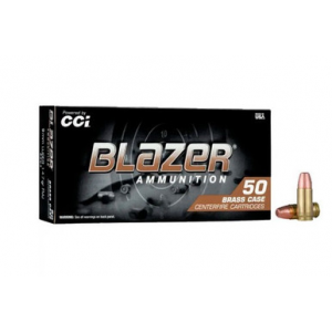 CCI Blazer Brass 9mm Full Metal Jacket 147 Grain 50 Rounds