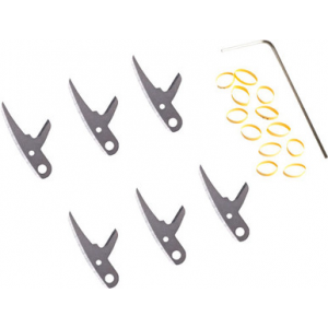 Swhacker Levi Morgan Series Replacement Blades 2 in. Blade 100 gr. 6 pk.
