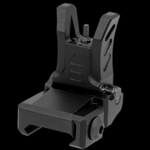 UTG MNT755 UTG Accu-Sync Flip-Up Front Black AR-15 AR Platform Flip Up Back Up Front Sight