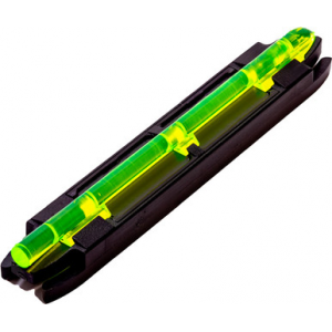 HiViz M200 M-Series Magnetic Front Sight Black | Green with Red Center Fiber Optic Front Sight