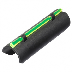 HIVIZ Magnetic Plain Barrel Shotgun Sight Fits 12,16,20 Plain Barrel Green Red Litepipes