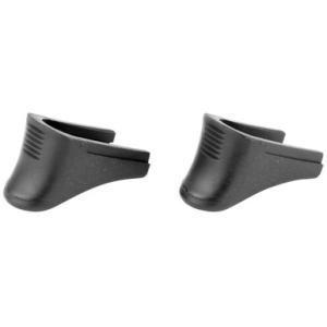 Pearce Grip PGLCP Grip Extension made of Polymer with Black Finish & 1/2" Gripping Surface for 380 ACP Ruger LCP & LCP II 2 Per Pack