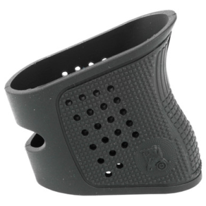 Pachmayr 05175 Tactical Grip Glove Compatible w/Glock Sub-compact, Soft with Finger Grooves, Black Rubber