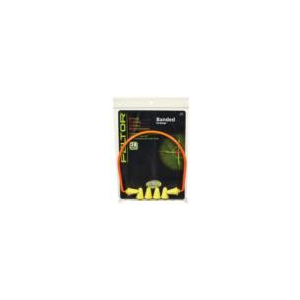 Peltor 97065 Sport Banded Earplugs Foam 28 dB Behind The Head Yellow Buds with Orange Band Adult 1 Pair