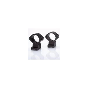 Talley CZ 600 Scope Rings 1" Medium Black 2/ct