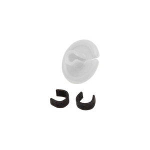 October Mountain String Love 2.0 Kisser Button White 1 pk.