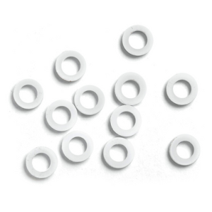 Uncle Mikes 25100 Distinctive White Sling Swivel Spacers for Wooden Stocks