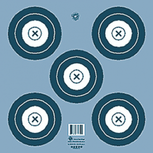Maple Leaf Target Face NFAA Indoor 5-Spot 100 pk.