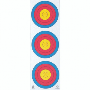 Maple Leaf Target Face 3-Spot Vertical 25 pk.