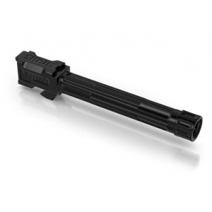 LANTAC 9INE Glock G17 Fluted Barrel 416R - Threaded | Black DLC