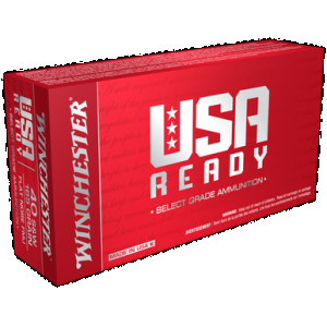 WINCHESTER Ammo Red40 Usa Ready 40s&w 165gr Full Metal Jacket Flat Nose 50 Rounds