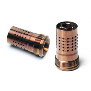 Q LLC Cherry Bomb Muzzle Brake M13.5X1LH Compatible with Rifle Parts