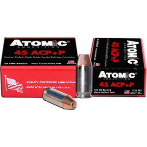 858767004584 ATOMIC 45 Acp +p 185gr Bonded 858767004584 A4584
