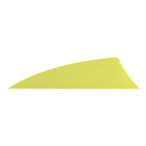 Gateway Rayzr Feathers Neon Yellow 2 in. RW 50 pk.