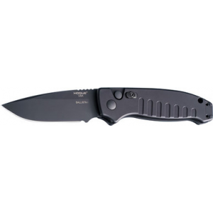 Hogue Ballista I Automatic Folder Knife 3 1/2" Drop Point Blade Black