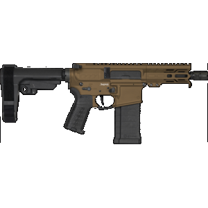 CMMG Banshee MK4 5.7x28mm 5" 40+1 Midnight Bronze Cerakote