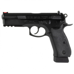 CZ 75 SP-01 TAC 9MM 4.6" BLK 19RD FO