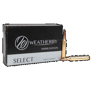 WEATHERBY Select 6.5 Wby Rpm Hornady Interlock 140 Grain 20 Rounds