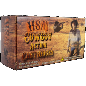 HSM 3220win1n Cowboy Action 32-20 Win 115 Gr Round Nose Flat Point 50 Rounds