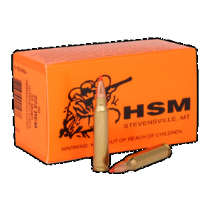 HSM Varmint Rifle Ammunition 223 Rem. V-max 55 Gr. 50 Rd.