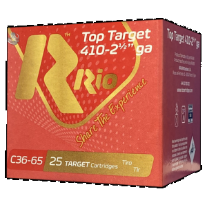 RIO Ammunition Rc3675 Top Target 410 Gauge 2.50" 1/2 Oz 7.5 Shot 25 Rounds