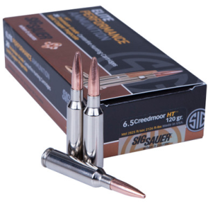 Sig Sauer Elite Hunting Rifle Ammo 6.5 Creedmoor 120 Grain 20 Rounds