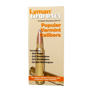 Lyman LYMAN LOAD DATA BOOK 20, 22 CAL - $4.98 at Shooting Surplus