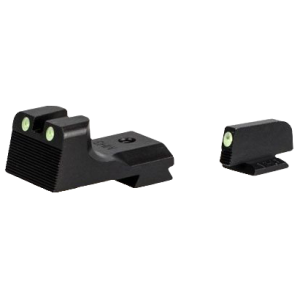 Kimber Kimber Mfg.,inc ML11230 1911 Ledged Night Sight Set Green/Tritium Black Outline Front Sight-Green/Tritium Black Outline Rear Sight - $137.94 at Shooting Surplus