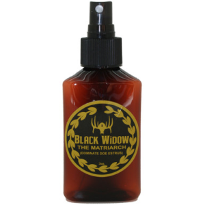 Black Widow Deer Lures Black Widow The Matriarch Premium Estrus 3 oz. - $16.15 at Shooting Surplus