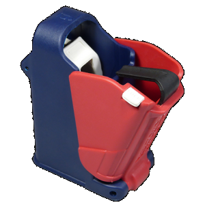 Maglula UP60US LULA Loader & Unloader Double Stack/Single Stack Red/White/Blue Polymer 9mm Luger/ 45 ACP