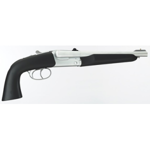 Taylors & Company 210248 Howdah Alaskan 45 Colt (LC)/410 10.25" 2rd Shot Matte Chrome Frame Matte Chrome Round Barrel Black SoftTouch Coated Rubber Grip