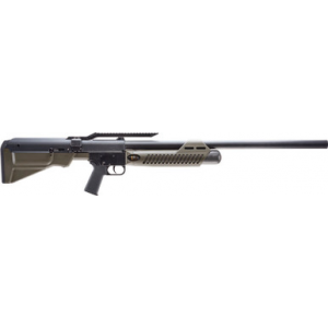 Umarex USA 2252635 Hammer PCP .50 Cal 2 Shot Black Barrel & Receiver, OD Green Fixed Synthetic Stock, AR Magpul Style Grip