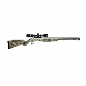 CVA Optima V2 209 Muzzleloader Package 50 Cal. 26 in .SS/True Timber Strats w/Scope