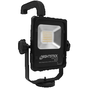 Nightstick NSR1516 Rechargeable LED Scene Light with Magnetic Base Black