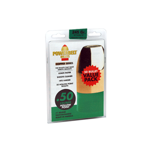Powerbelt Copper-Plated Muzzleloader Bullets .50 cal 245 gr CHP 50/ct