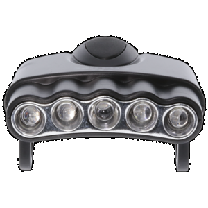 Cyclops CYC-HCPACK-W Orion 5-LED Hat Clip Light Black 27 Lumens White LED