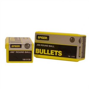 Speer 5139 Lead Balls 50Cal Lead Ball 176gr 100 Per Box/5 Case