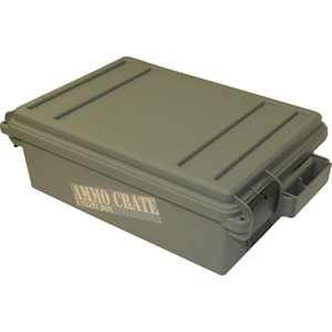 Mtm MTM Case-Gard ACR418 Ammo Crate Utility Box 12 Gauge Army Green Polypropylene - $14.95 at Shooting Surplus
