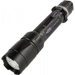 Police Security Flashlights Trac Tact LED Flashlight 350 Lumens Black