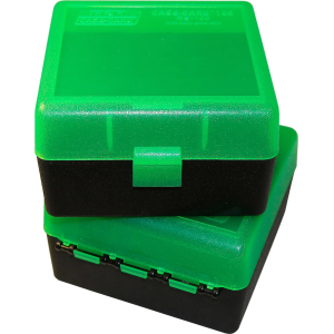 Mtm Ammo Box 100 Round 223 Flip Top Grn/Black - $5.05 at Shooting Surplus