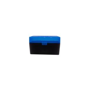Berry's 82467 Ammo Box 243/308Win Blue/Black Polypropylene 50rd