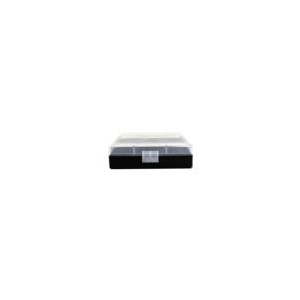 Berry's 87412 Ammo Box 9mm/380ACP Clear/Black Polypropylene 100rd