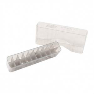 MTM Case-Gard J20L41 Slip-Top Ammo Box Multi-Caliber Clear Smoke Polypropylene 20rd