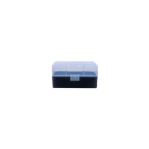 Berry's 79462 Ammo Box 223Rem/5.56NATO Clear/Black Polypropylene 50rd