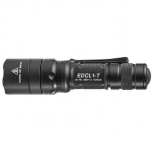 SureFire EDCL1T Everyday Carry Light 1 Black Anodized 5/500 Lumens White LED