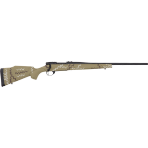 Weatherby Vanguard Outfitter 7mm PRC 26 Inch 3+1 Tan/Brown/White Sponge Synthetic